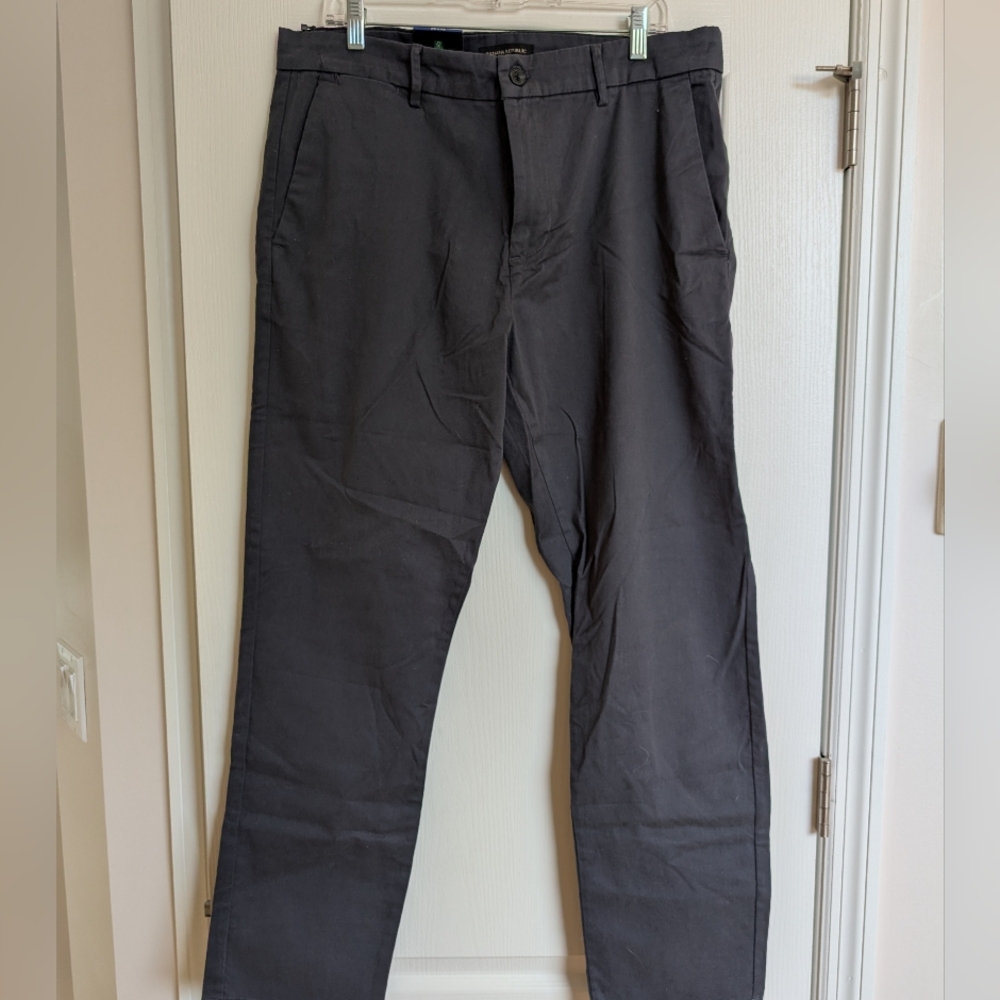 Banana Republic Dark Gray Chinos